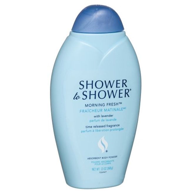 Shower to Shower Sport Absorbent Body Powder, 13 oz 