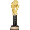 Crown Awards Personalized 11" Fireball Kickball Black Star Trophy, Customize Now