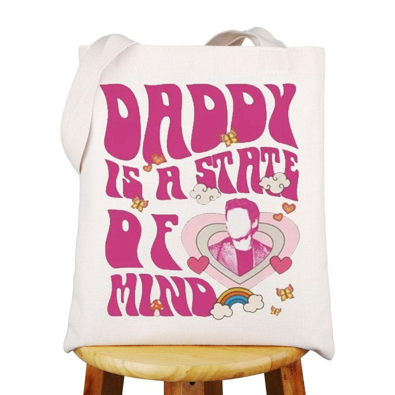 WZMPA Pedro Tote Bag Pedro Inspired Gift Daddy Is A State