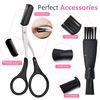 Molisaka Eyebrow Razor Pack, Multipurpose Dermaplaning Face Razors for Women Facial Hair Removal/Exfoliating/Eyebrow Face Shavers/Peachfuzz, Bulk Straight Eyebrow Trimmers Beauty Products for Women
