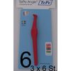 TePe Angle Interdental Brushes 0.5 mm Pack of 18 Red