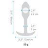 b-vibe Snug Plug 1, Fuchsia