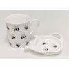 Bumble Bees Fine Bone China Teabag Tidy