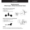 WCTX231RW La Crosse Technology Replacement Wind Cup Assembly Only for TX231RW