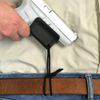 ClipDraw Trigger Sheath Trigger Guard Holster Black with Paracord (Ruger LC9 & LC9S)