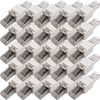 20x RJ45 CAT6 Connectors & Boots –Tool-less Colour Coded Easy Wiring – Ethernet Plugs – Network Data Router Replacement Cable Ends – Quality Strong Construction