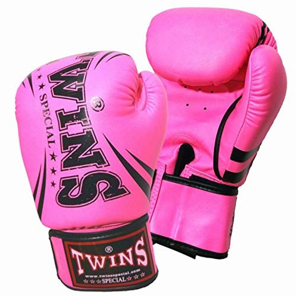 Twins PU Leather DM31 Pink 12oz Boxing Gloves