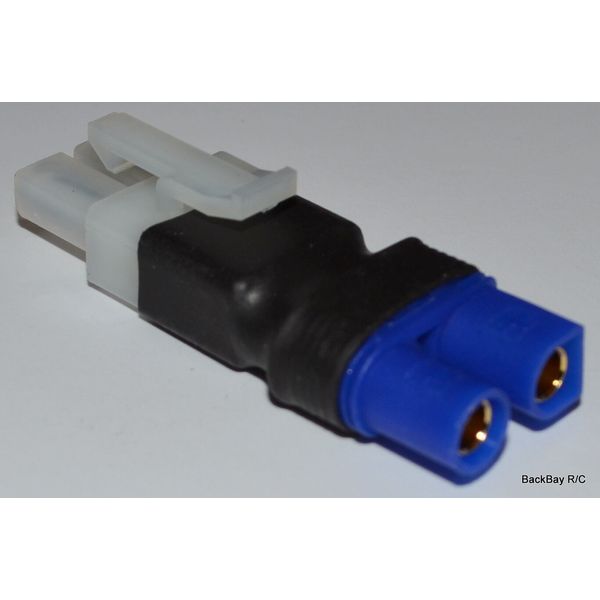 No Wires Connector: Male Tamiya to EC3 Female Lipo Battery Adapter