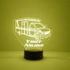 Ambulance Lamp Night Light Table Lamp Free Personalize LED With Remote Engrave