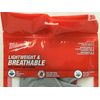 Milwaukee Face Mask Lightweight Breathable ~ Gray 3pk ~ 48-73-4231