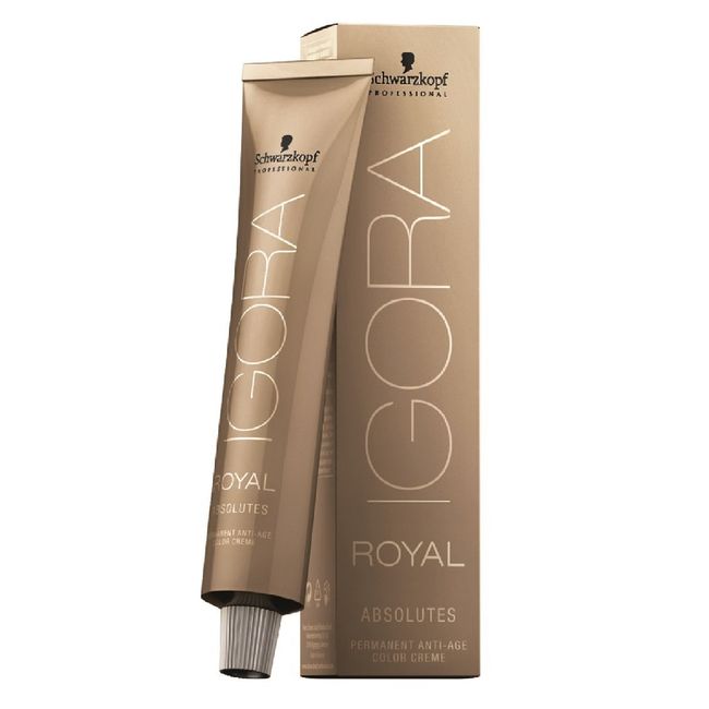 Schwarzkopf Igora Royal Absolute 9-40 - Extra Light Blonde Beige Natural Hair Colour / Tint 60ml Tube by Ignora Royal