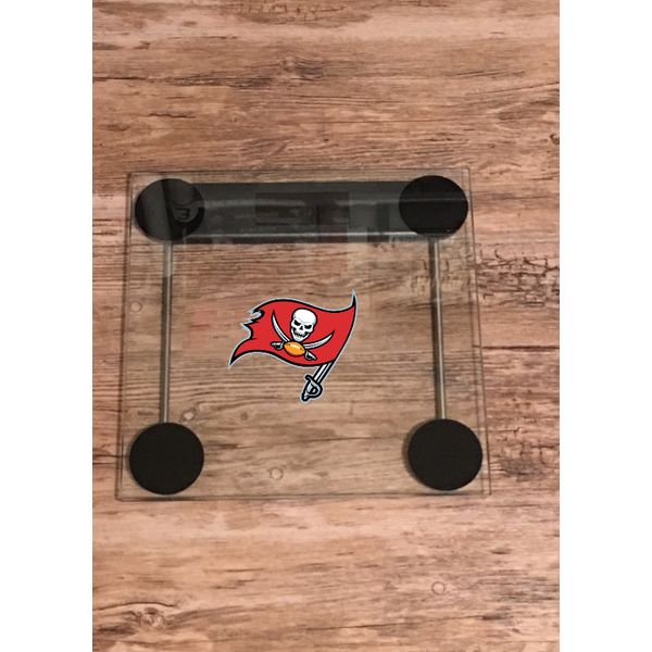 Tampa Bay Buccaneers Body Weight Scale Bathroom Fitness Backlit LCD Display Logo