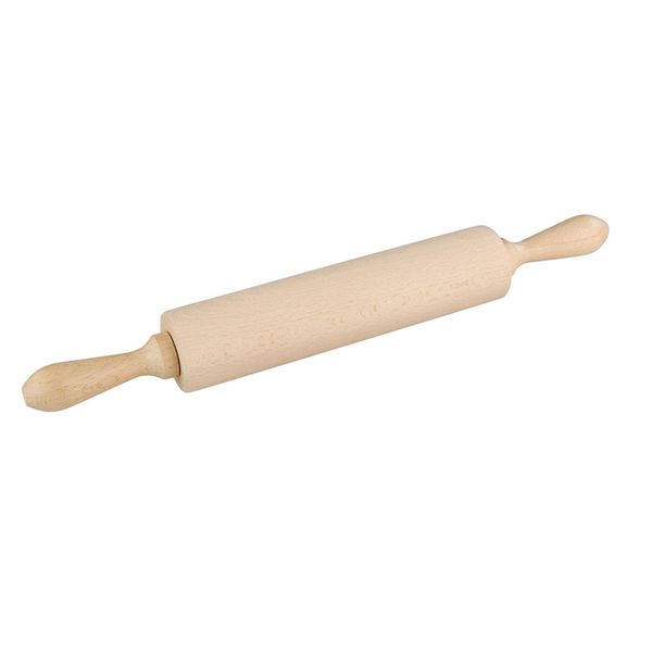 Chef Aid Mini Rolling Pin,Brown,23cm