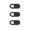 wumio 3 Pack Black Thin Webcam Covers, Hide Camera, Privacy, PC, Tablet, Webcam Seal, Hacking, Voyeur Prevention