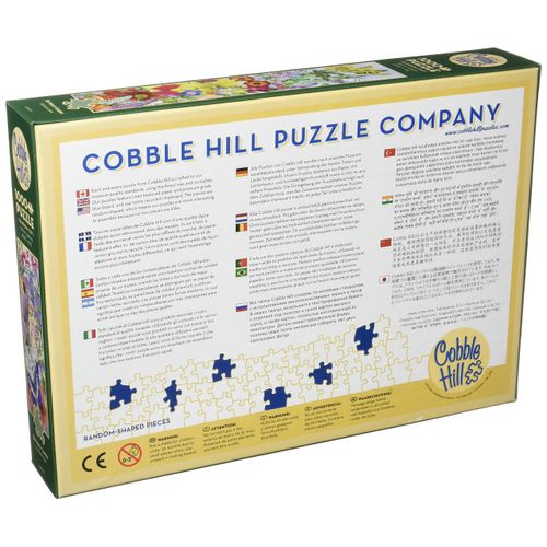 Cobblehill 80032 1000 pc Butterfly Garden Puzzle, Various
