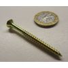 Brass #8 Phillips Flat Head Wood Screw x 2.00" Length, 50 Pcs
