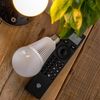Room Switch, LED Bulb, E26 Remote Control, LED Bulb, E26, Dimmable, Toned, Dedicated Remote Control, Light Bulb Color, Daylight White, Memory Function, Timer Function, Bedroom, Living Room, Dining