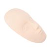 Silicone Tattoo Mannequin Head, 5D Tattoo Practice Permanent Makeup Microblading Skin for Beauty Salon Beginners Eyebrows Lips Training(2#)