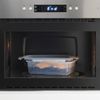 "Durable Plastic Lid with Silicone Rubber Seal – Airtight & Leak-Proof" (Rectangular/plastic)