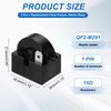 sourcing map 3pcs PTC Refrigerator Starter Relay, 15 Ohm 1 Pin Fridge Compressor Start Relay