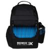 Remix Disc Golf Deluxe Backpack Disc Golf Bag - Black