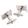 Rainbow Flag Design Cufflinks in a Personalised Engraved Cufflink Box
