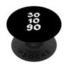 30.10.90 - Birthdate Design with Birth Day.Month.Year PopSockets Swappable PopGrip