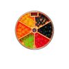 STMK Rubber Plastic Beads Assorted Colours