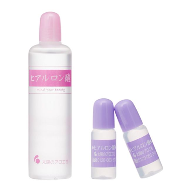 Taiyou no Aloe Hyluronic Acid Toner 80ml and 2 Bottles of 10ml