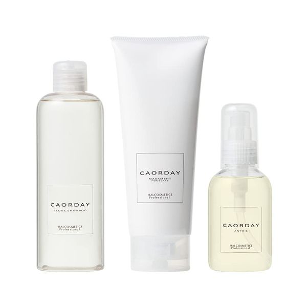 Hull Cosmetics Kaordei B1 Shampoo 10.1 fl oz (300 ml) + Mask, Home Care, 200 g + Any Oil, 3 Pieces in Total Regular Set, Hair & Body Oil, CAORDAY HAIRCARESET Skin, Body, Hair, Body Care, Baby, Citrus,