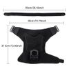 Cordless Electric Heated Shoulder Massager Brace Wireless Control with Vibration