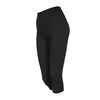 DeDavide Kinder 3/4-Radsport-Hose, Schwarz, 140