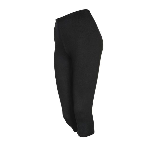 DeDavide Kinder 3/4-Radsport-Hose, Schwarz, 140