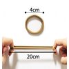 Fuyunohi Hair Elastics, Black, Adults, No Marks, Stylish, Hair Accessories, High Elasticity, Set of 10, Hair Elastics, Women's Accessories, Hair Elastics, Fashionable Elastics, Cute (Black)