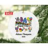 Applied Behavior Analysis ABA Therapist Christmas Ornament Personalized - Behavior Develops Treatment Planner - Autism Therapist Gift