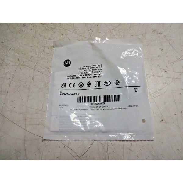 140MT-C-AFA11 Aux Contact Block 140MTCAFA11 New Sealed