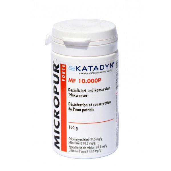 Micropur Forte MF 10'000P Powder, Weight: 100 g