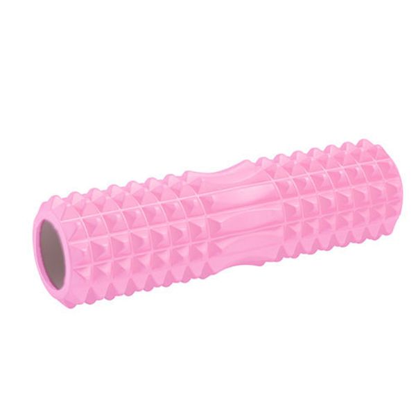 Mugen EVA protrusion acupressure foam roller, purple