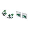 GRASS Dynapro locking couplings made from Zamak set (left and right) by UMAXO®