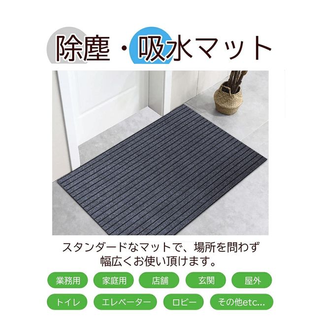 Windecood Anti-Slip Entrance Mat Outdoor (40x60)