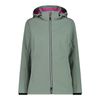 CMP Softshell-Jacke Comfort Fit Damen Mineral - D50