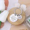 BOMEON Stepdad Keyring - Step Dad & Dad Gifts for Fathers Day