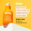 Bliss Bright Idea Vitamin C Brightening Serum | Collagen Boosting and Protects Elasticity | Clean | Paraben Free | Cruelty-Free | Vegan | 1 oz