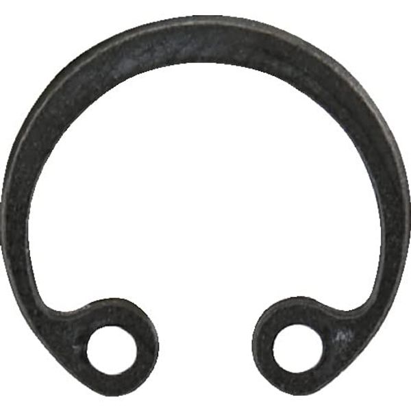 TRUSCO Y851-0012 Snap Ring Hole Steel, Nominal Diameter R-12, Pack of 10, Small Quantity