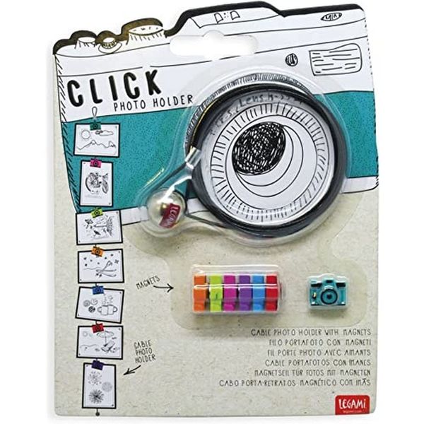 Legami Click Photo Frame Camera, Multicoloured, 120 x 0.1 x 0.1 cm