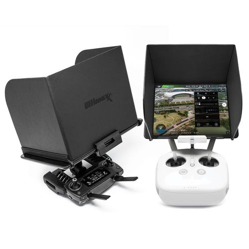 Ultimaxx Phone Monitor Sun Shade Cover Tablets Pad Hood for DJI Phantom 4/3, Mavic Pro, Inspire, OSMO, M600 Monitor Remote Controller (Small Tablet 8 Inch)