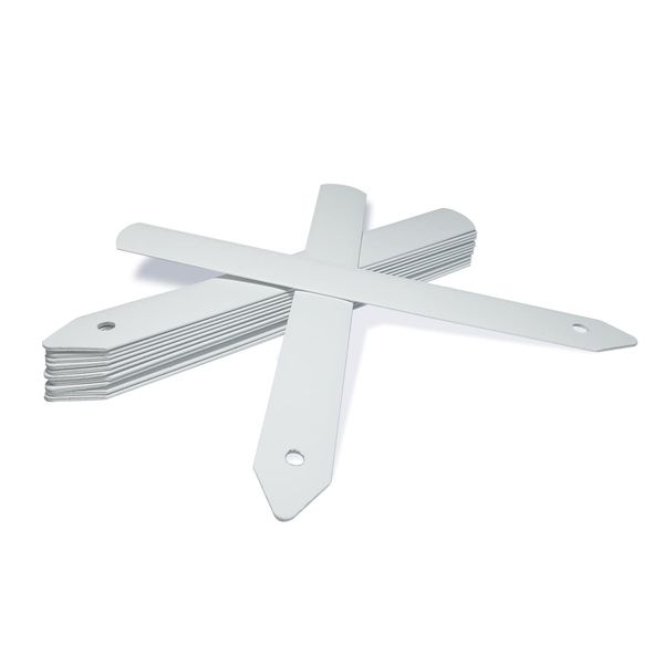 Elixir Gardens ® 5" White Stick in Plastic Plant Labels - 1000