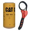 Caterpillar 462-1171 Engine Oil Filter w/IHD Strap Wrench Bundle
