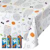 Halloween Party Paper Activity Table Cover & Crayons Set for Kids
