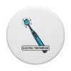 Fun Smiling Electric Toothbrush Cartoon Drawing PopSockets Adhesive PopGrip